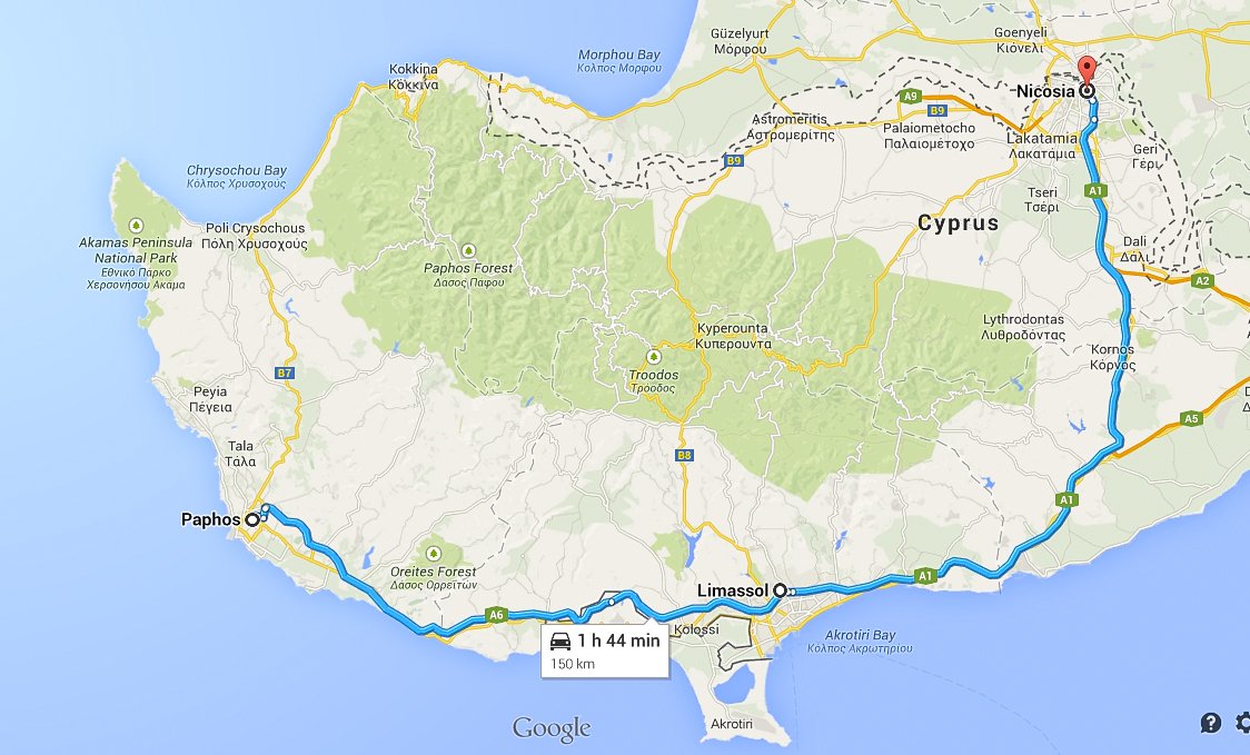 6 days in Cyprus – Barnaby Robson